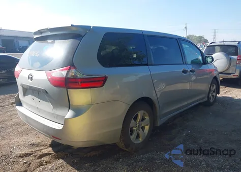 2020 Toyota Sienna L из США, поврежденный, VIN 5TDZZ3DC2LS030234